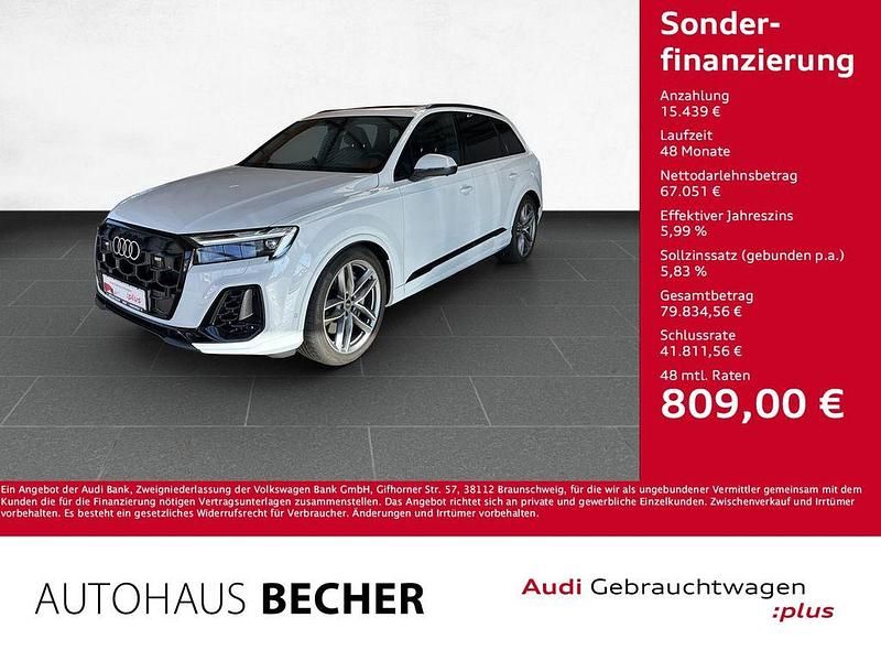 Gebraucht Audi Q7 S-Line 394 PS (289 kW) 2024 Weiss SUV