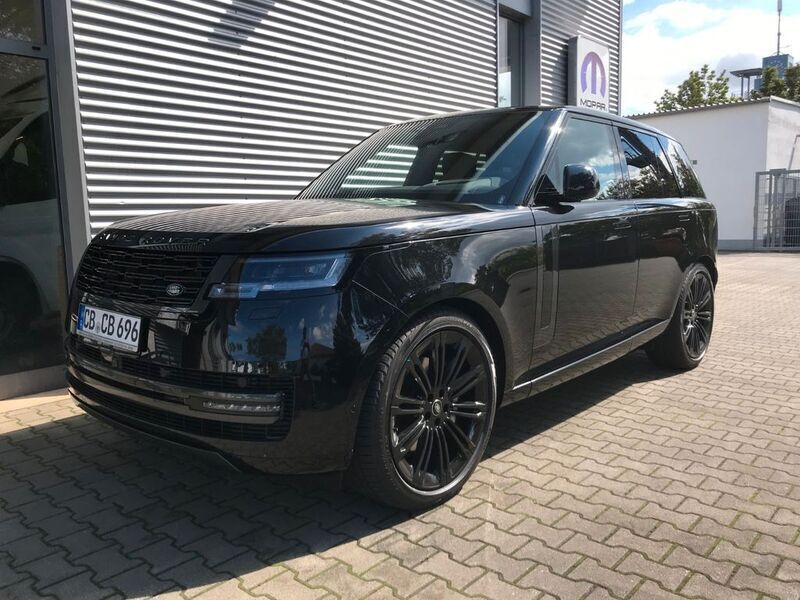 Santorini black Gebraucht 2022 Land Rover Range Rover HSE SUV | 129.000 € - Bild 1/4