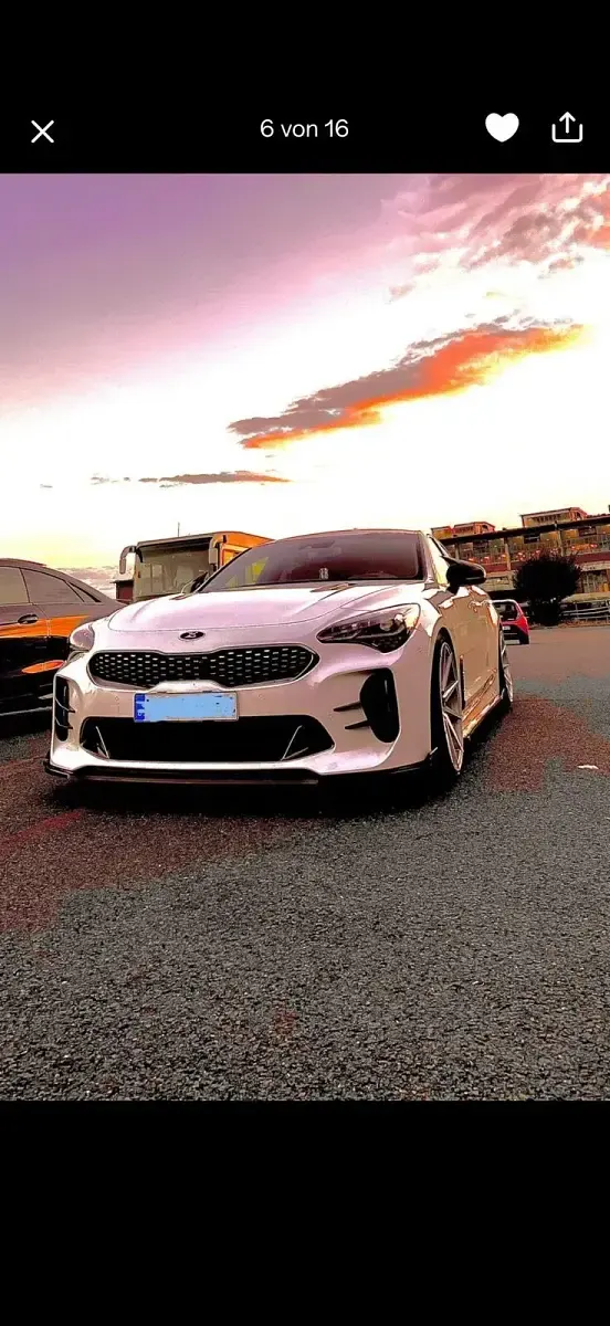 Gebraucht Kia Stinger GT 370 PS (272 kW) 2017 Weiß Kleinwagen