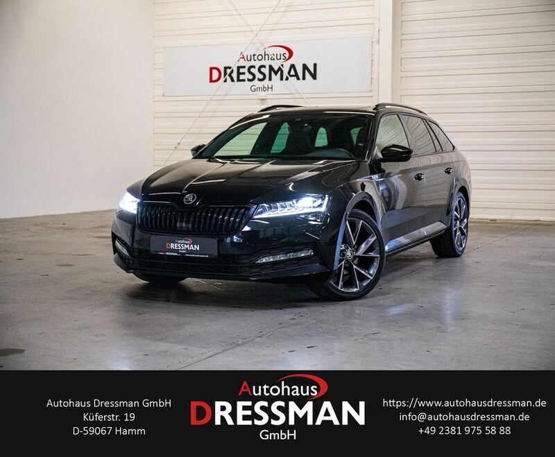 Schwarzmagic perleffekt Gebraucht 2021 Skoda Superb SportLine Kombi | 25.940 € (Fairer Preis) - Bild 1/4