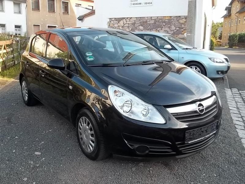 Schwarz Gebraucht 2010 Opel Corsa Kleinwagen | 5.299 € (Etwas zu teuer) - Bild 1/4