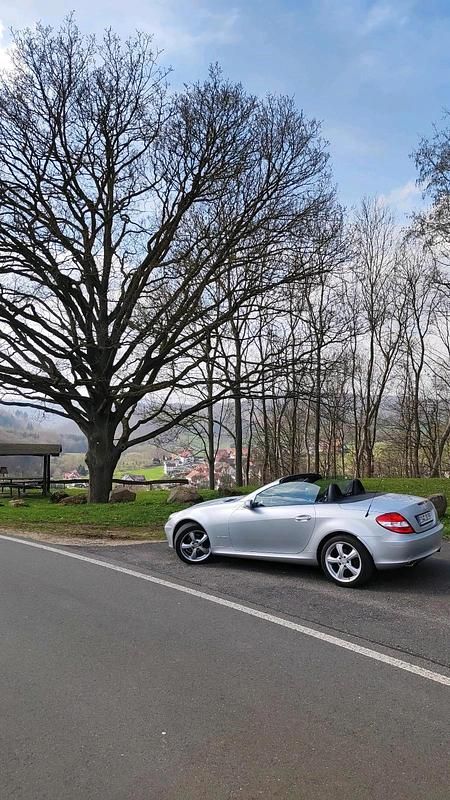 Gebraucht Mercedes SLK200 163 PS (119 kW) 2004 Silber Cabrio