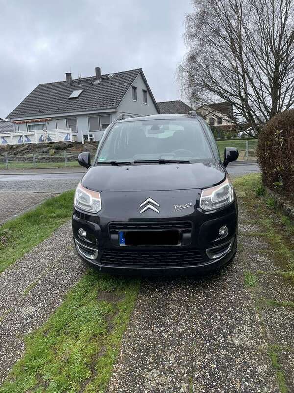Schwarz Gebraucht 2008 Citroën C3 Picasso Tendance Van / Kleinbus | 3.699 € (Fairer Preis) - Bild 1/4