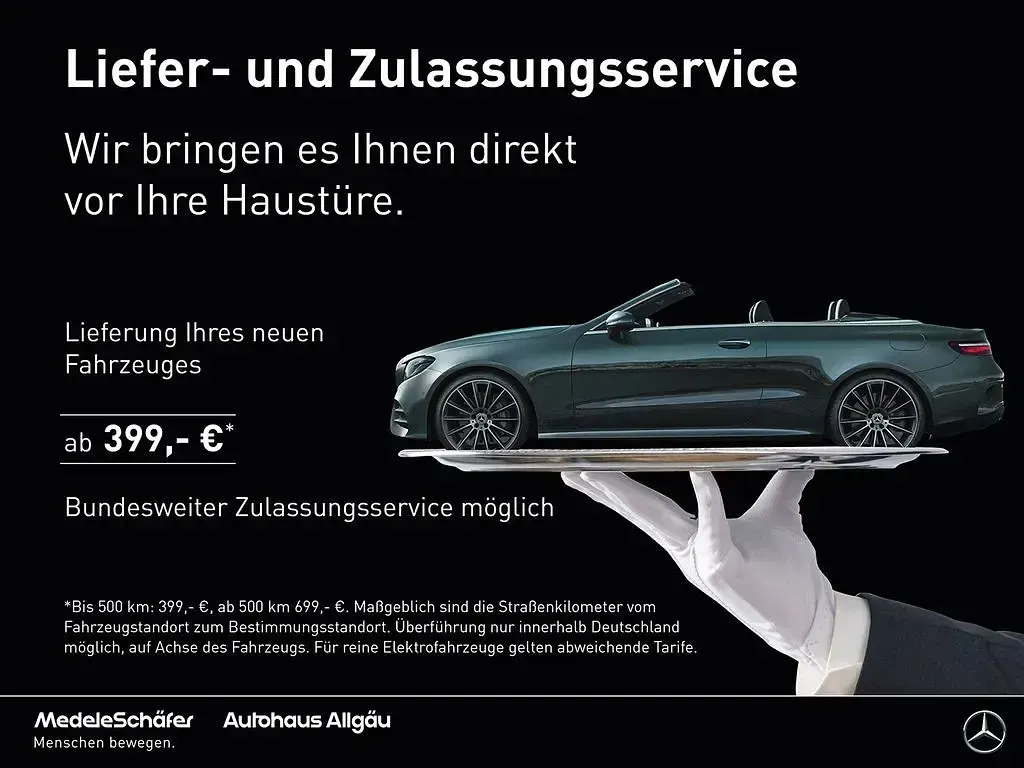 Gebraucht Mercedes E220 200 PS (147 kW) 2023 Schwarz Limousine