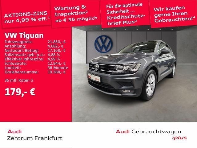 Grau Gebraucht 2020 VW Tiguan Comfortline SUV | 21.850 € (Superpreis) - Bild 1/2