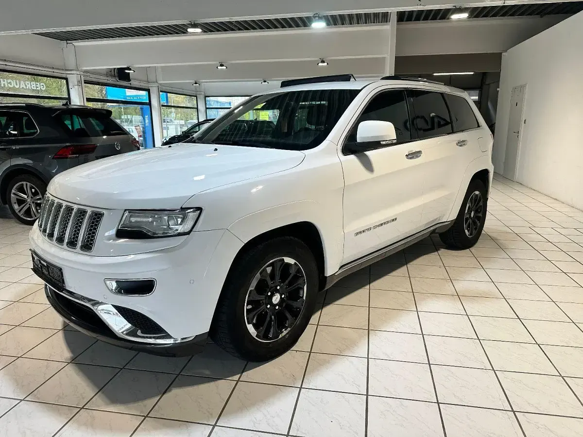 Gebraucht Jeep Grand Cherokee Summit 250 PS (183 kW) 2015 Weiß SUV