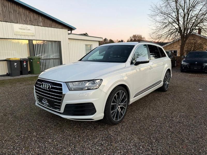 Weiß Gebraucht 2016 Audi Q7 S-Line SUV | 25.900 € (Superpreis) - Bild 1/4