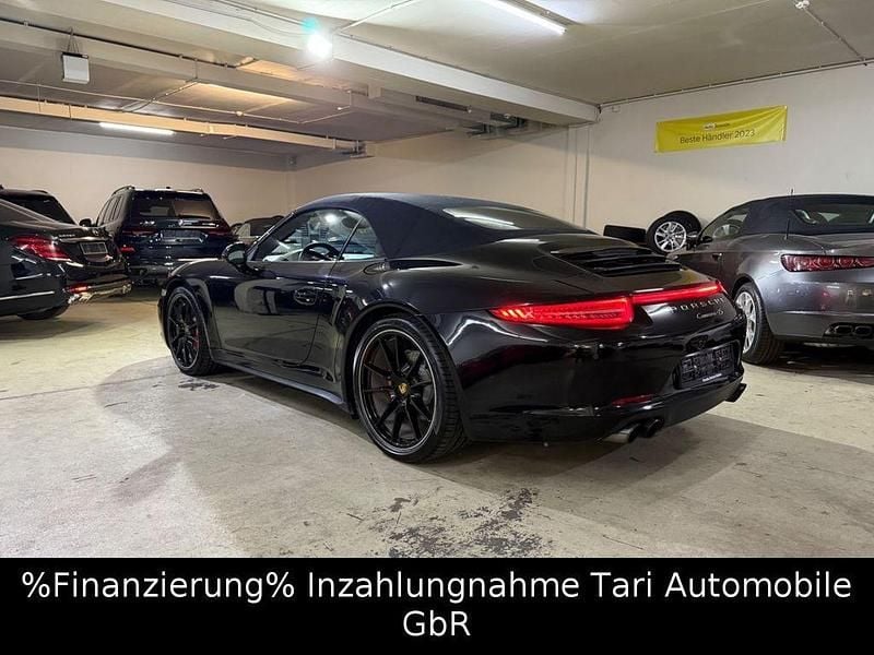 Basaltschwarz metallic Gebraucht 2014 Porsche 911 Carrera 4S Cabriolet Cabrio | 94.780 € (Teuer) - Bild 1/4
