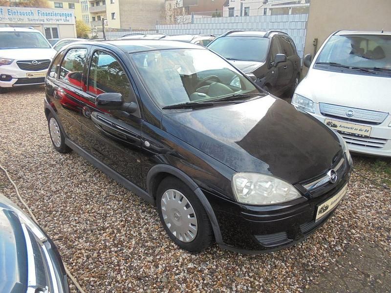 Gebraucht Opel Corsa Edition 80 PS (58 kW) 2005 Schwarz Limousine