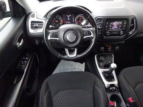 Gebraucht Jeep Compass Longitude 140 PS (102 kW) 2018 Jazz blue pearl coat SUV
