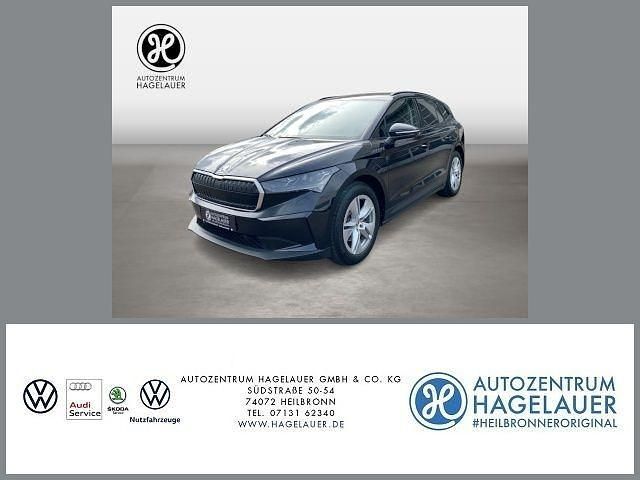 Schwarz Gebraucht 2021 Skoda Enyaq iV Loft SUV | 25.872 € (Guter Preis) - Bild 1/4