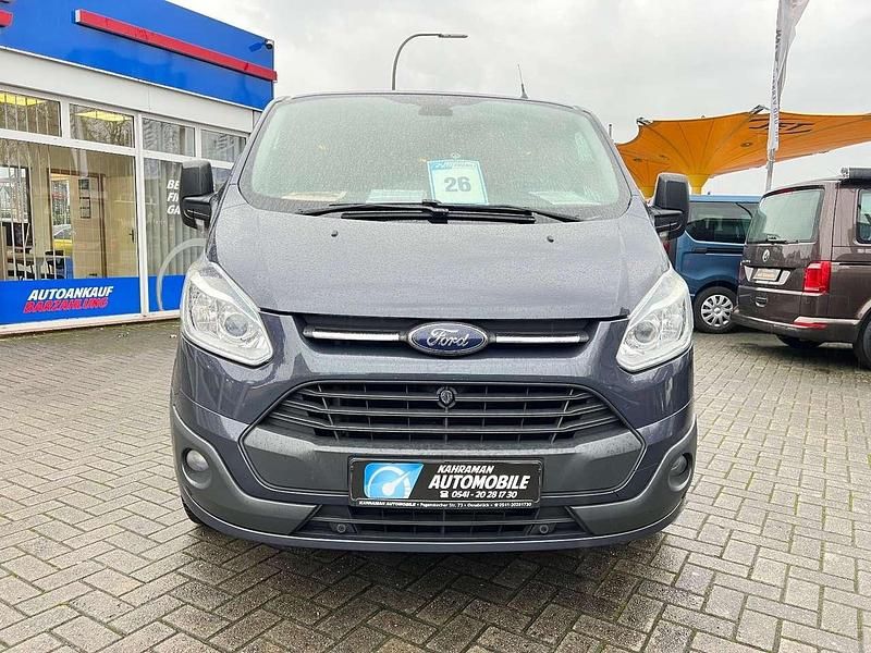 Gebraucht Ford Transit Tourneo 125 PS (91 kW) 2014 Midnight skygrau metallic Van / Kleinbus