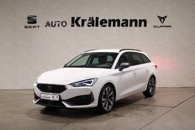 Usata Cupra Leon 150 CV (110 kW) 2024 Bianco Berlina