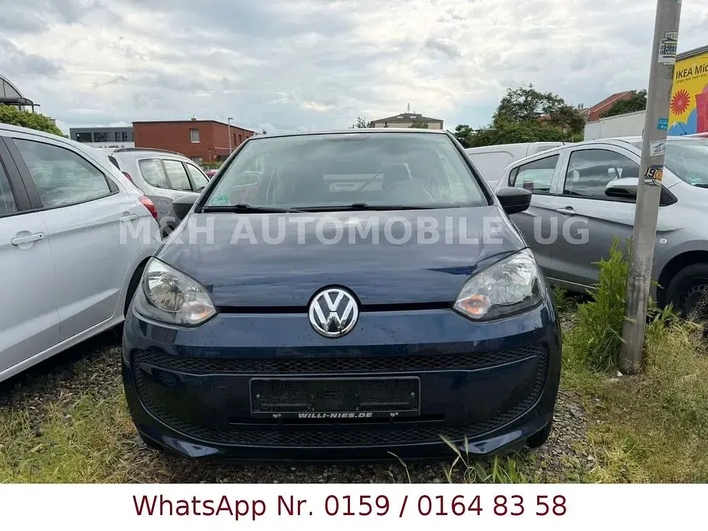 Gebraucht VW up! take up! 60 PS (44 kW) 2015 Blau Kleinwagen