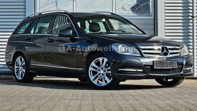Schwarz Gebraucht 2013 Mercedes C200 Kombi | 6.480 € (Guter Preis) - Bild 1/4