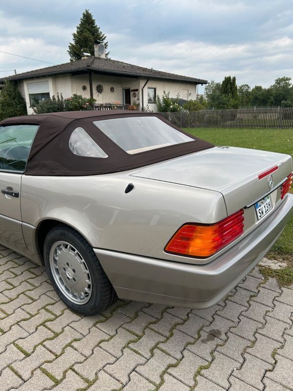 Beige Gebraucht 1990 Mercedes SL500 Cabrio | 58.000 € - Bild 1/4
