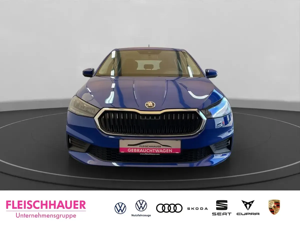 Gebraucht Skoda Fabia Ambition 116 PS (85 kW) 2021 Candyweiss Kleinwagen