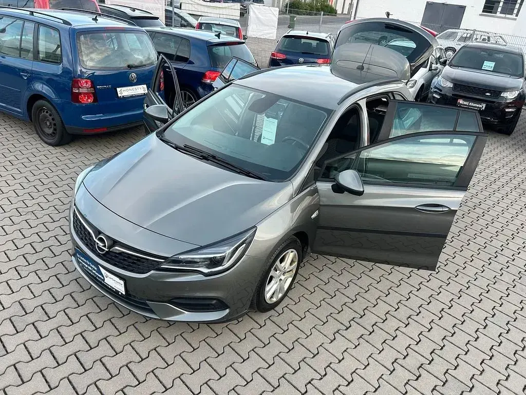 Gebraucht Opel Astra Edition 122 PS (89 kW) 2020 Grau Kombi