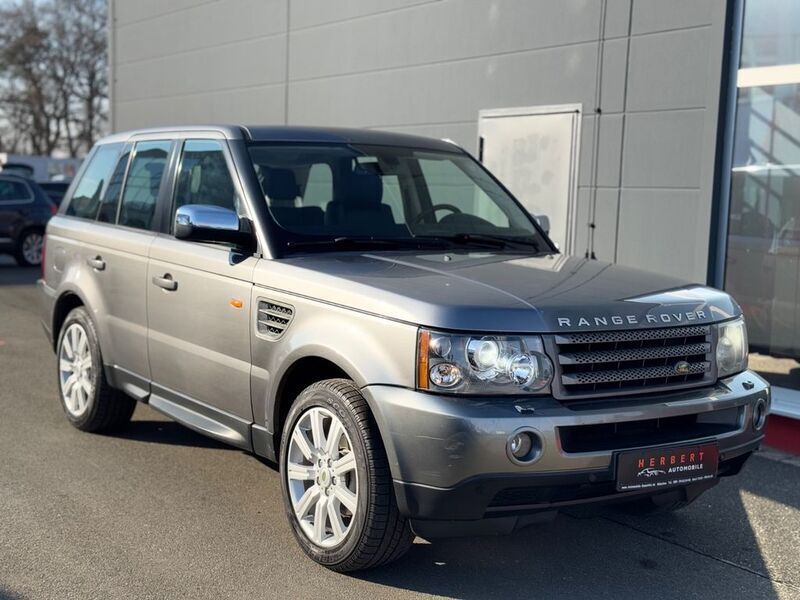Grau Gebraucht 2008 Land Rover Range Rover Sport HSE SUV | 4.990 € (Superpreis) - Bild 1/4