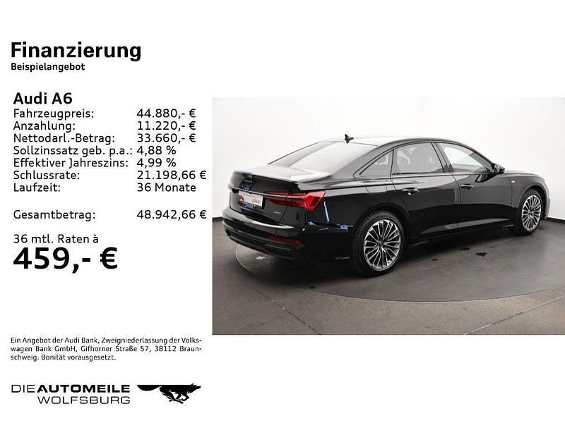 Gebraucht Audi A6 S-Line 367 PS (269 kW) 2023 Schwarz Limousine