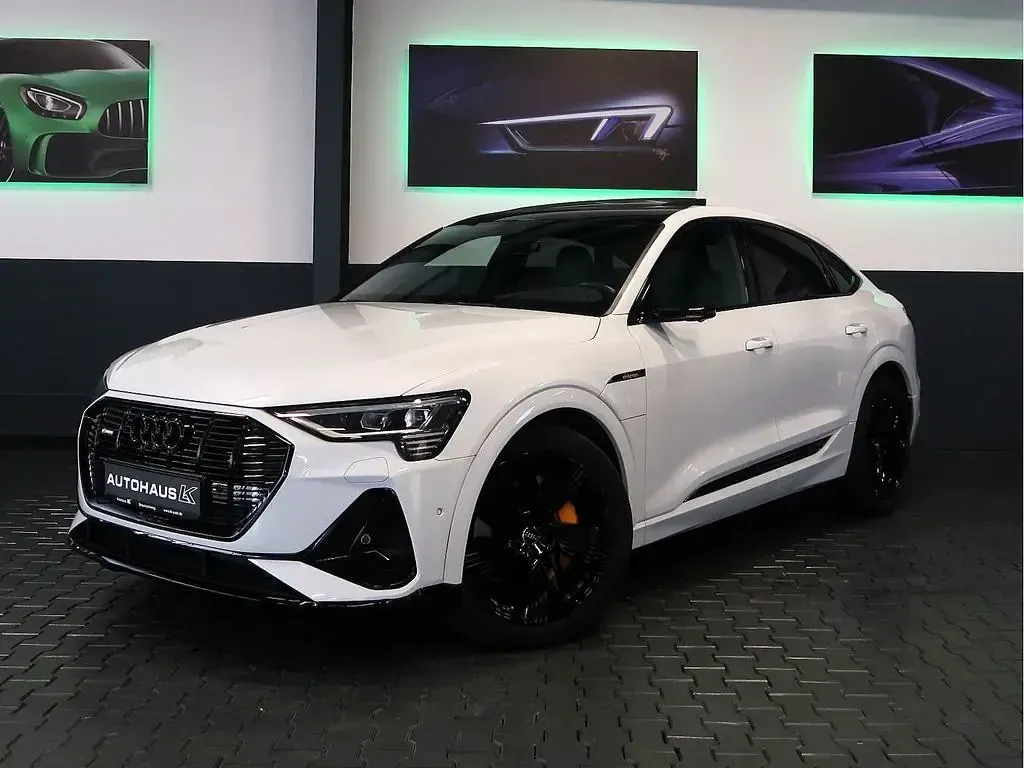 Usata Audi e-tron Sport 300 kW (408 CV) 2020 Bianco SUV