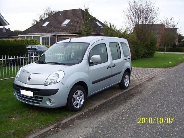 Gebraucht Renault Kangoo 106 PS (77 kW) 2008 Silber metallic Van / Kleinbus