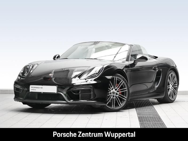 Schwarz Gebraucht 2016 Porsche Boxster GTS Sport Cabrio | 76.981 € - Bild 1/4