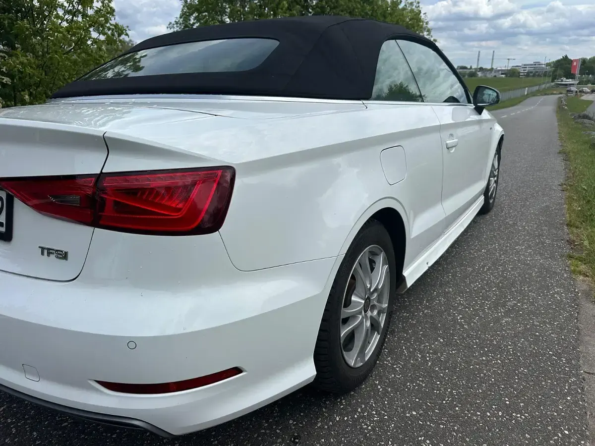 Brugt Audi A3 Cabriolet Ambiente 125 HK (91 kW) 2016 Hvid Cabriolet