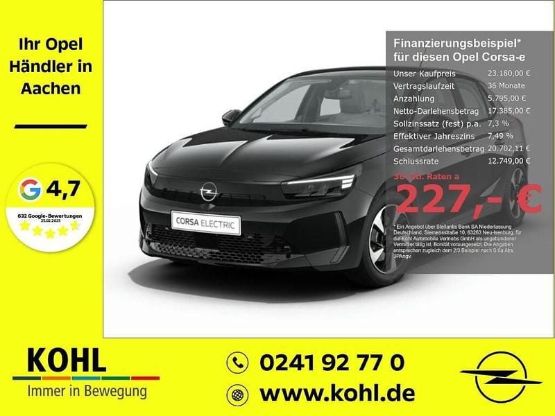 Neu Opel Corsa-e Edition 100 kW (136 PS) 2026 Schwarz Kleinwagen