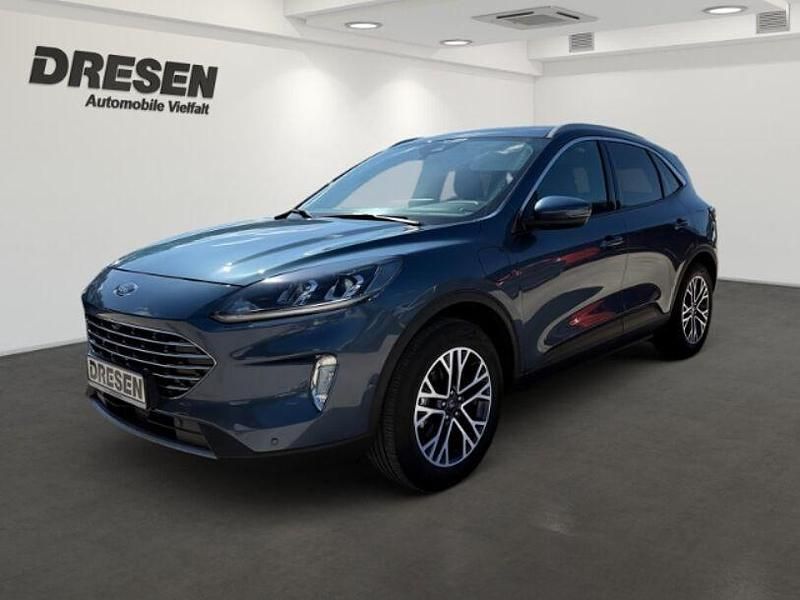 Blau Gebraucht 2022 Ford Kuga Titanium SUV | 24.390 € (Guter Preis) - Bild 1/4