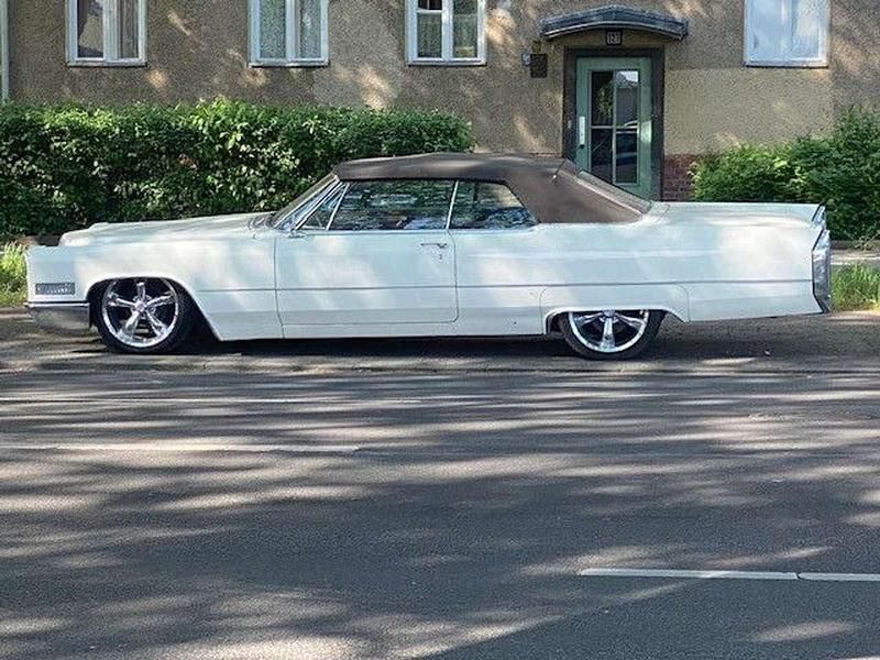 Second-hand Cadillac Deville 333 CP (244 kW) 1966 Alb Berlinǎ
