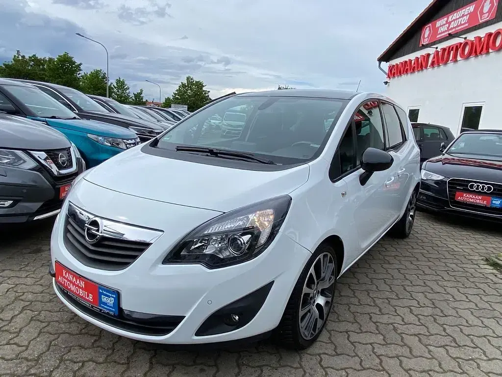 Gebraucht Opel Meriva Color Edition 120 PS (88 kW) 2013 Weiß Van / Kleinbus