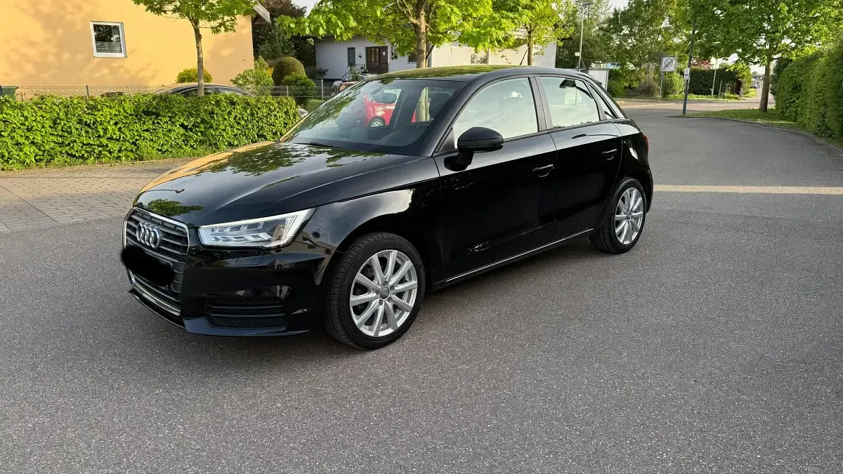 Usata Audi A1 Premium 95 CV (69 kW) 2017 Nero Utilitaria