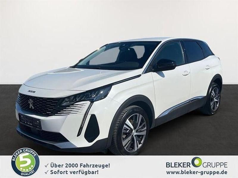 Perlmutt weiß Gebraucht 2023 Peugeot 3008 Allure SUV | 24.980 € (Fairer Preis) - Bild 1/4