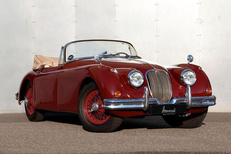 Gebraucht Jaguar XK 190 PS (139 kW) 1958 Rot Cabrio