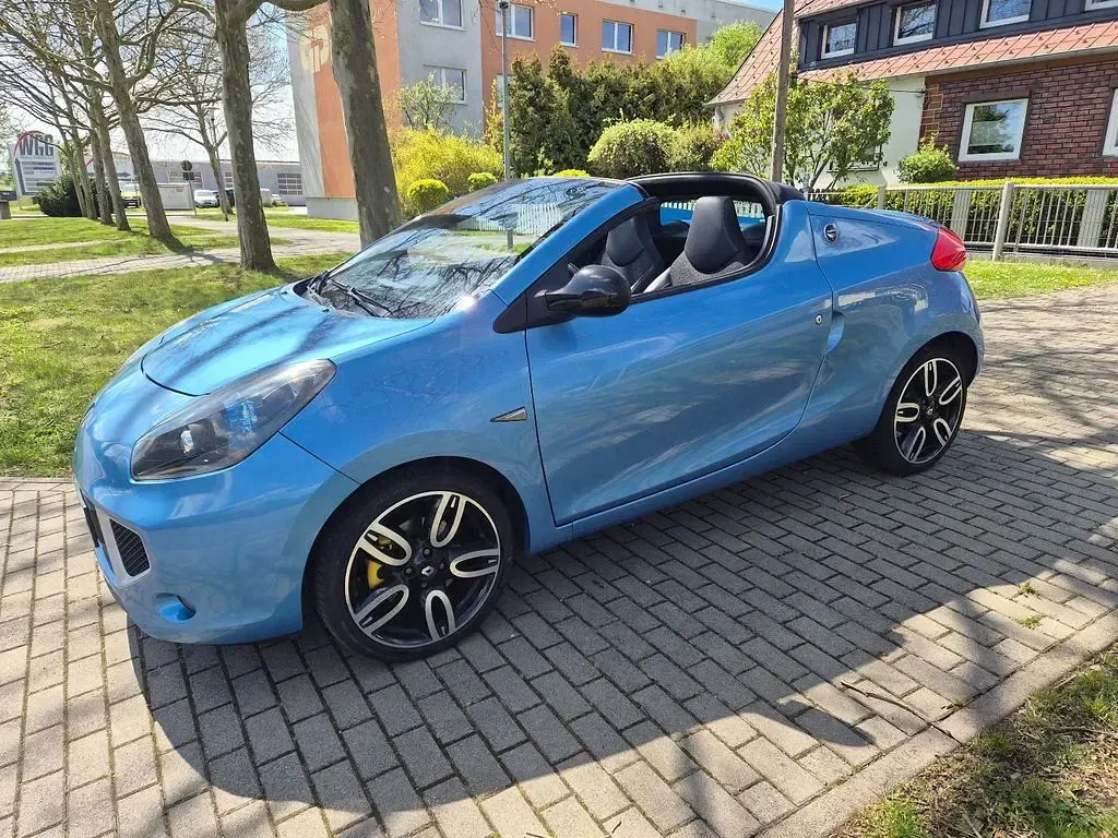 Gebraucht Renault Wind Dynamique 102 PS (75 kW) 2012 Blau Cabrio