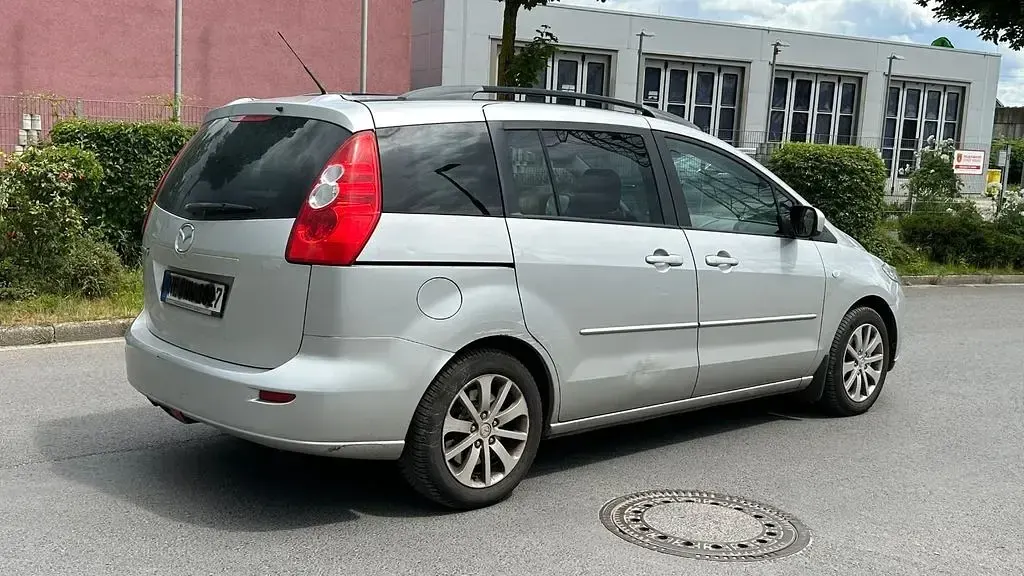 Gebraucht Mazda 5 Exclusive 143 PS (105 kW) 2008 Silber Van / Kleinbus