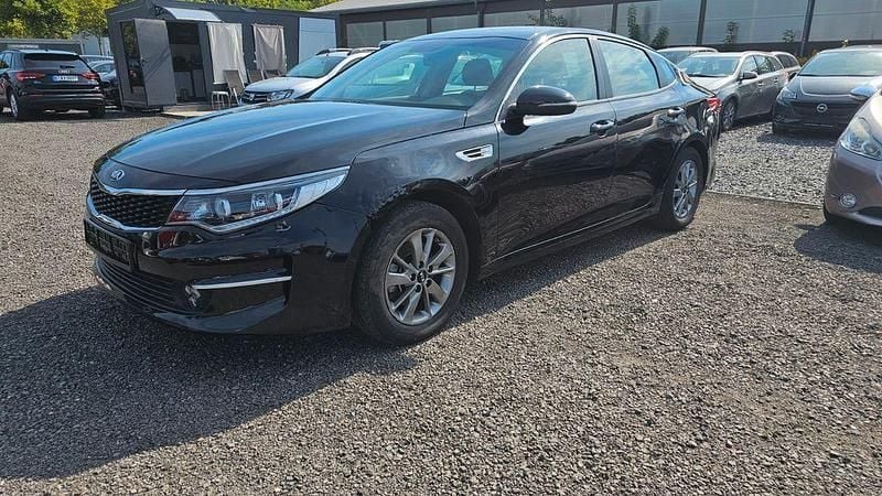 Schwarz Gebraucht 2018 Kia Optima Spirit Limousine | 4.990 € (Superpreis) - Bild 1/4