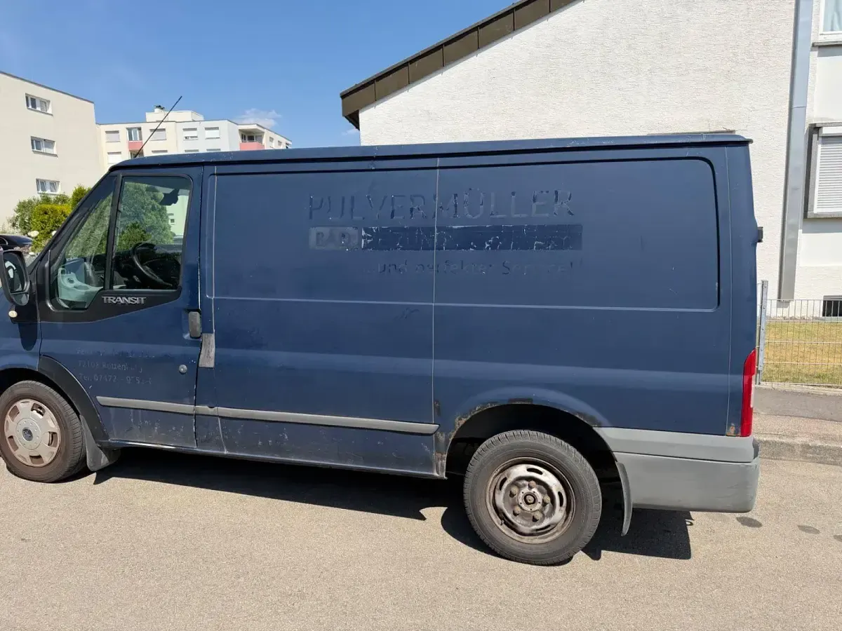 Gebraucht Ford Transit 116 PS (85 kW) 2009 Blau Van / Kleinbus