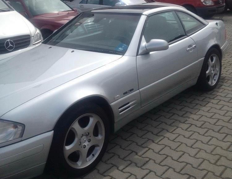 Gebraucht Mercedes SL320 224 PS (164 kW) 2000 Silber Cabrio