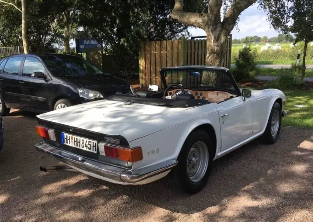 Gebraucht Triumph TR6 122 PS (89 kW) 1973 Weiß Cabrio