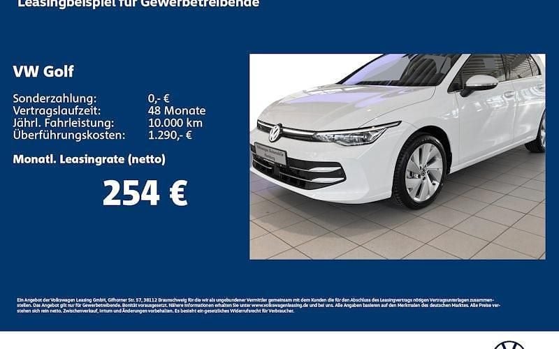 Weiß Neu 2025 VW Golf VIII Style Limousine | 33.783 € (Guter Preis) - Bild 1/4