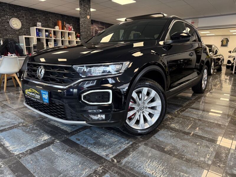 Schwarz Gebraucht 2018 VW T-Roc Sportline SUV | 18.990 € (Fairer Preis) - Bild 1/4