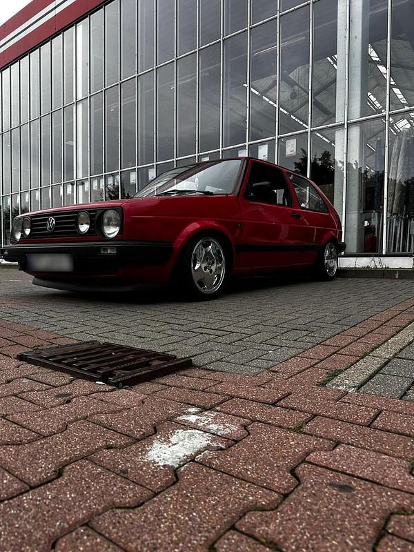 Gebraucht VW Golf III 1992 Rot Kleinwagen