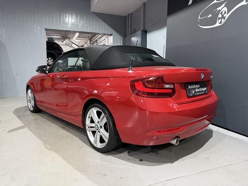 Gebraucht BMW 218 150 PS (110 kW) 2017 Rot Cabrio