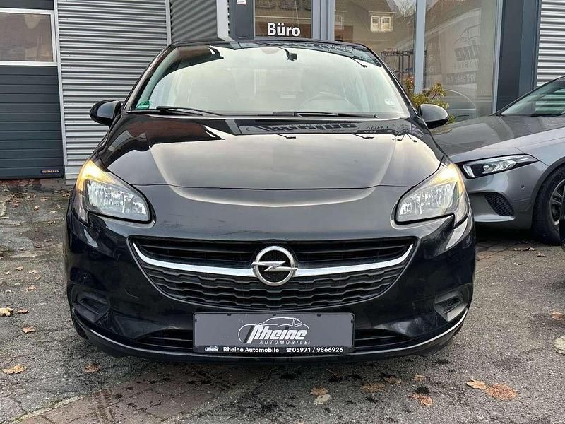 Gebraucht Opel Corsa Edition 90 PS (66 kW) 2016 Graphitschwarz/carbon flash/mi Kleinwagen