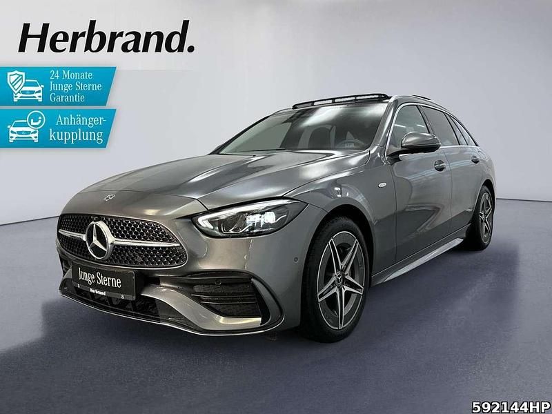 Metalliclack selenitgrau Gebraucht 2025 Mercedes C300e AMG Kombi | 46.990 € (Guter Preis) - Bild 1/4