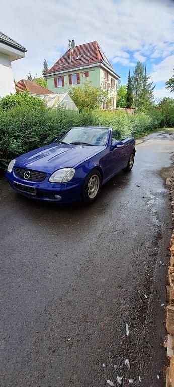 Blau Gebraucht 2001 Mercedes SLK200 Cabrio | 2.999 € (Superpreis) - Bild 1/4