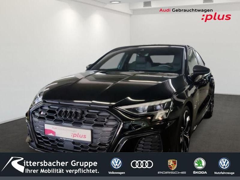 Mythosschwarz metallic Gebraucht 2023 Audi S3 Sport Limousine | 40.990 € (Fairer Preis) - Bild 1/4