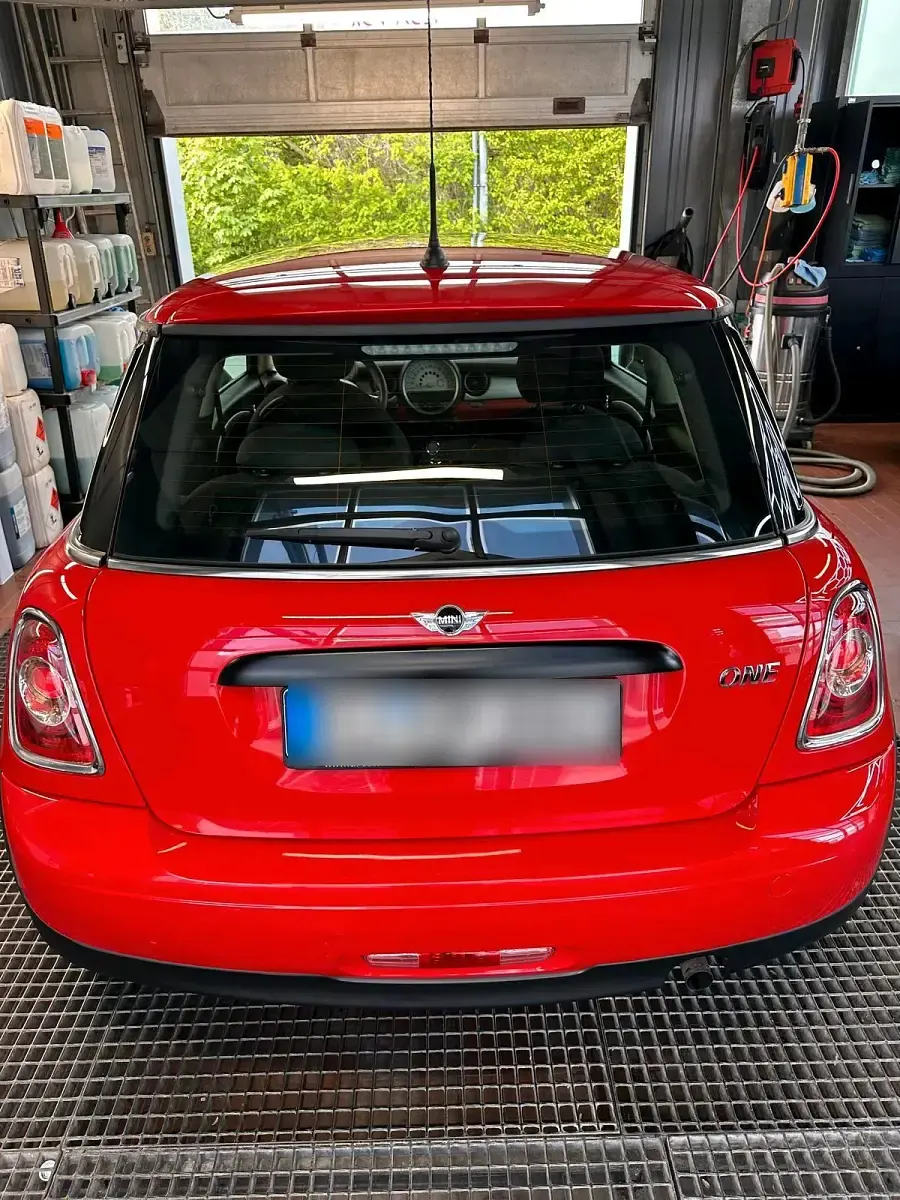 Usata Mini ONE 98 CV (72 kW) 2012 Rosso Utilitaria